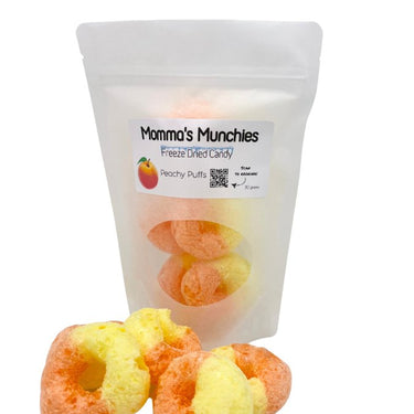 Momma's Munchies - Peachy Puffs - Java Momma